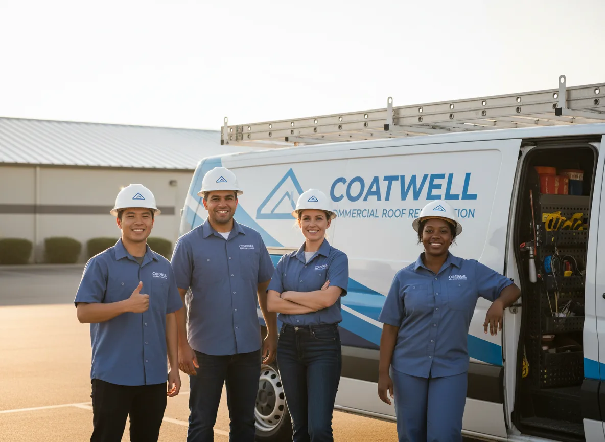 Commercial roof coating company in Clinton, ME